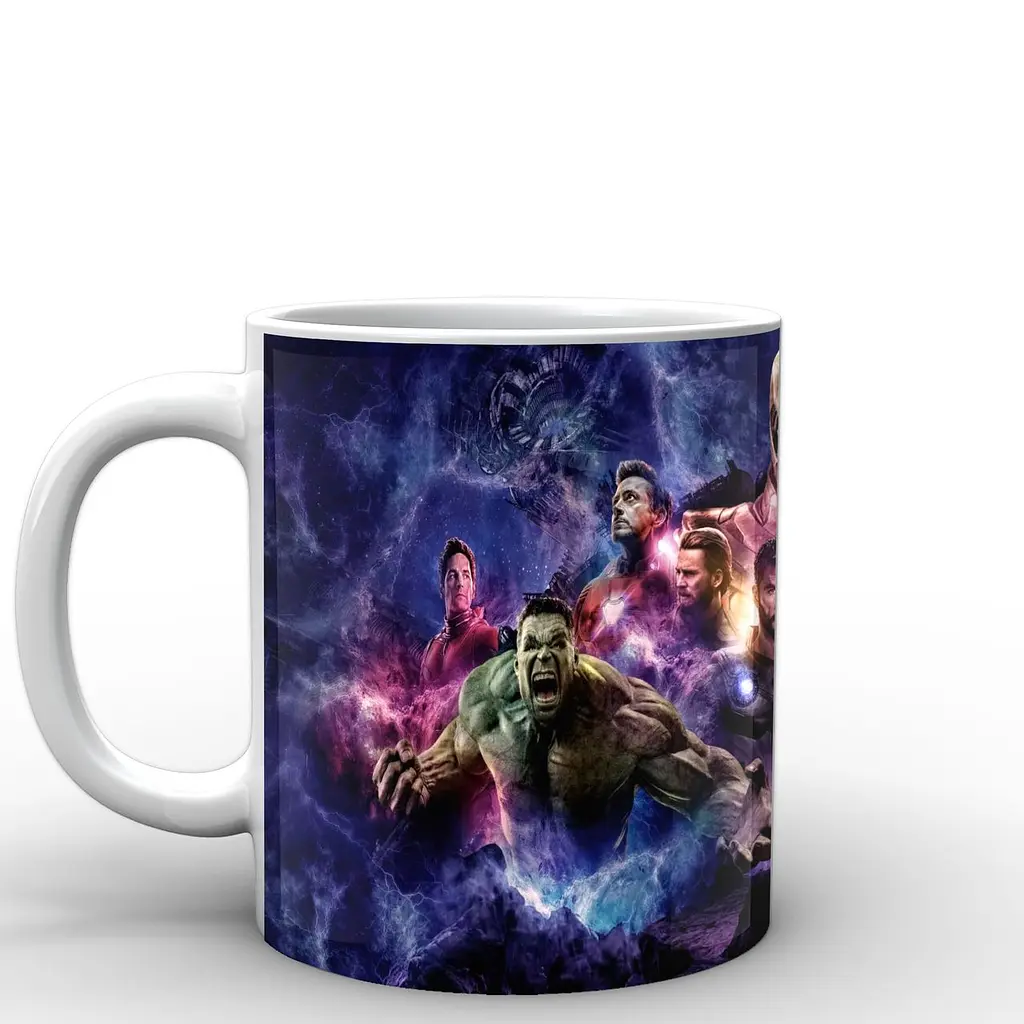 Кружка GeekLand Avengers Мстители постер AG.02.025 330 мл белая - фото 2