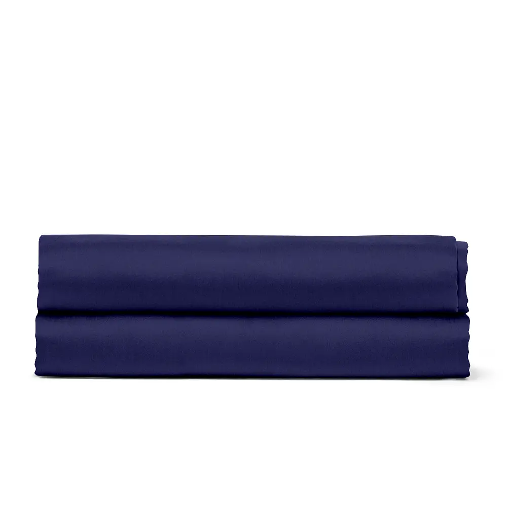 Комплект постільної білизни Cosas Midnight blue Євро сатин чорничний (79Satin_Denim_Denim_200) - фото 6
