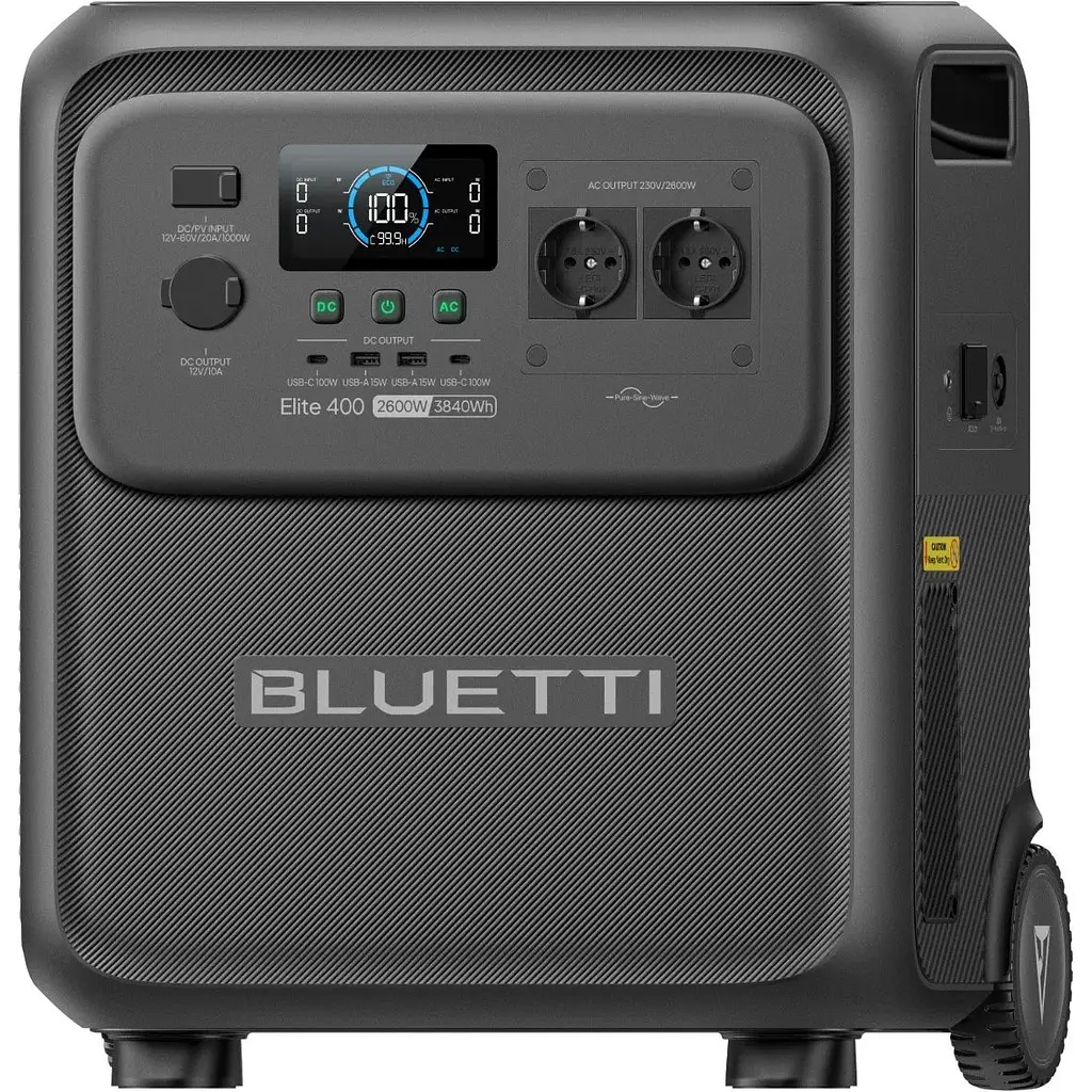 Зарядна станція BLUETTI Elite 400 2600W (P-EL400-EU-GY-BL-010) [167618] - фото 3