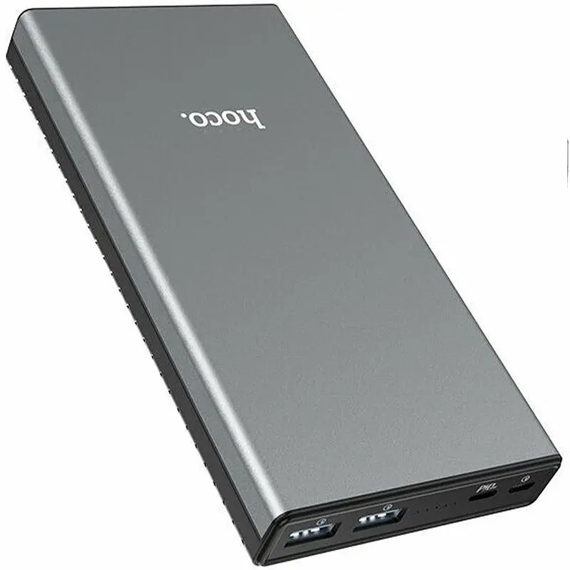 Додаткова батарея Hoco B39 Magic Stone PD (30000mAh) Metal Grey - фото 3