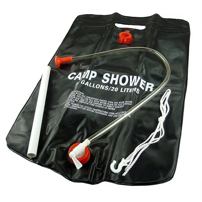 Туристичний душ Camp Shower 20 л, переносний кемпінговий душ із ПВХ, 41×60 см, 250 г - фото 6