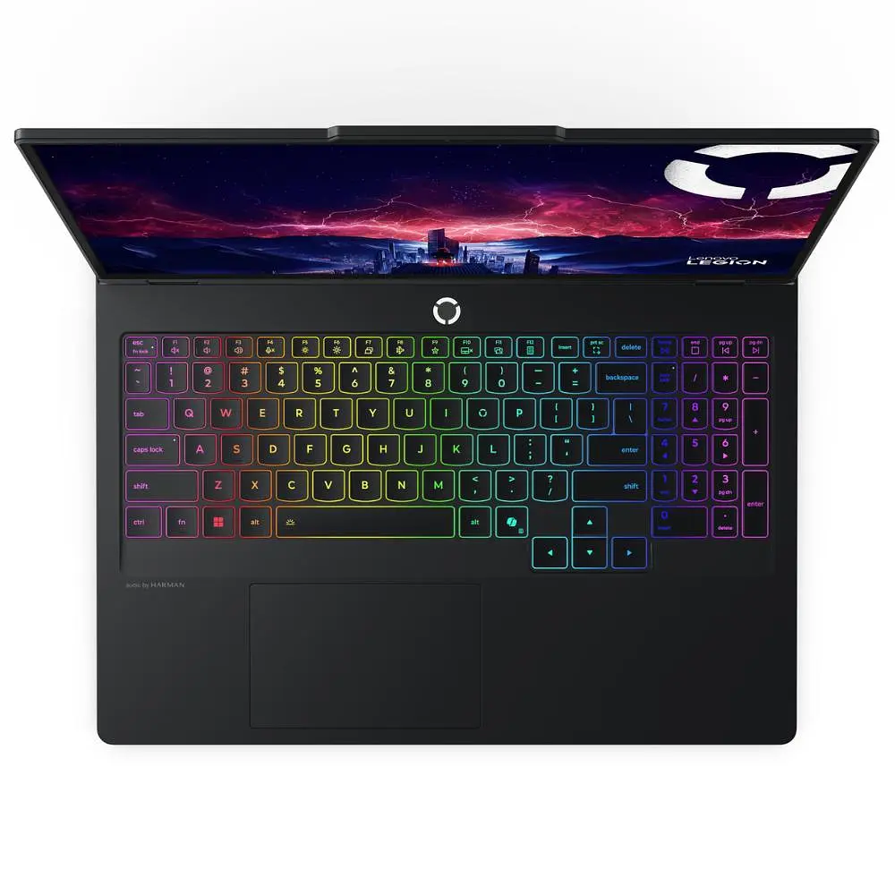 Ноутбук Lenovo 16 Legion Pro 5 16ADR10 2.5K/Ryzen 9 8945HX/32GB/1TB/RTX 5060 8GB/DOS/Eclipse Black (83LT008LRA) - фото 10
