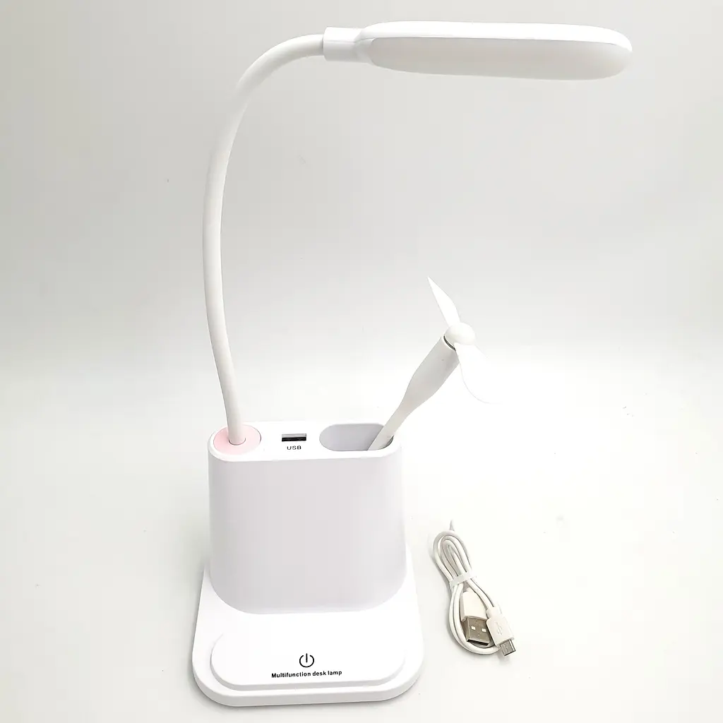 LED-лампа гнучка сенсорна світлодіодна настільна акумуляторна тепле та нейтральне світло USB роз’єм UKC 002 - фото 8