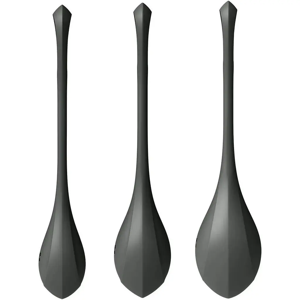 Набор йони бусин Satisfyer Yoni Power 2 Черный - фото 2