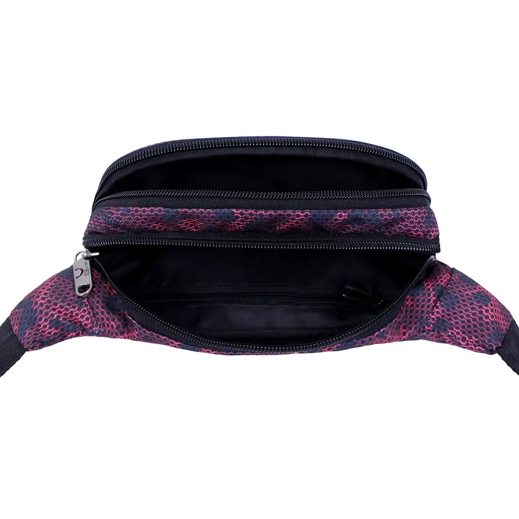 Сумка-бананка Bagland Bella 2 л сублімація 466 різнобарвна (00202664) - фото 4