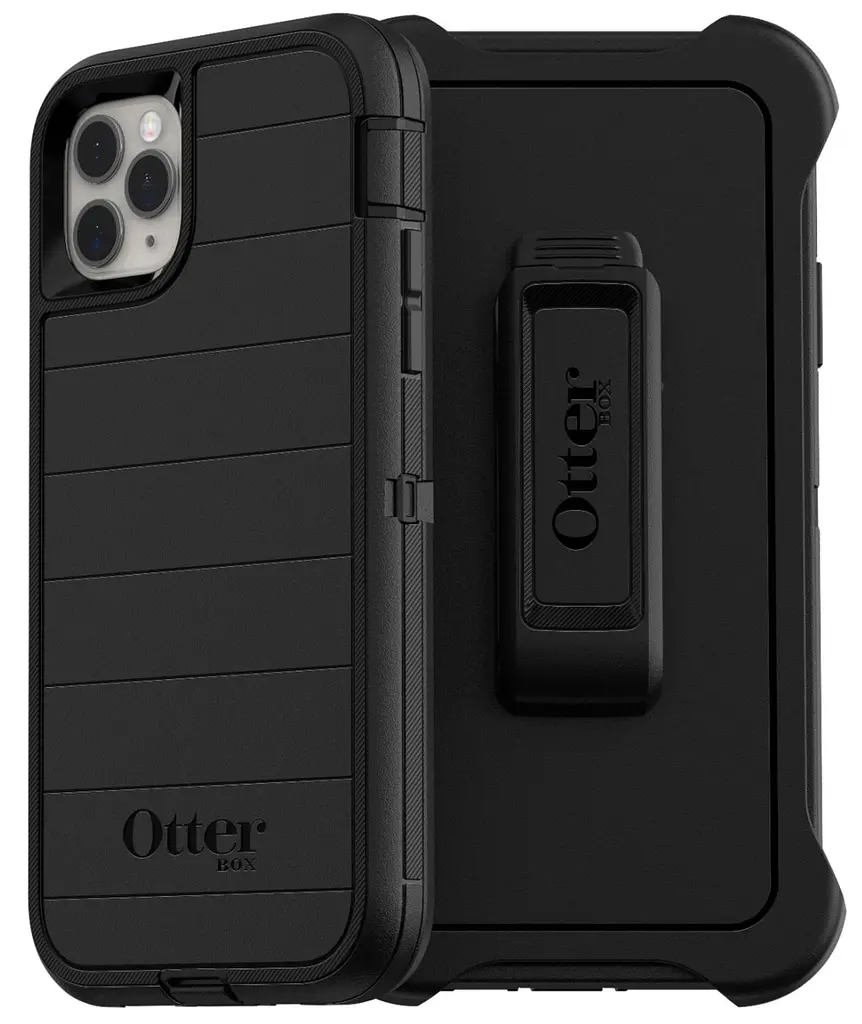 Чохол протиударний з кліпсою OtterBox Defender Pro 77-62563 для iPhone 11 Pro (5.8") Black