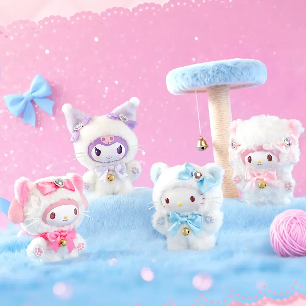 М'яка іграшка Pop Top сюрприз на кліпсі Sanrio Мрія з бантиком (25MR-015) - фото 3