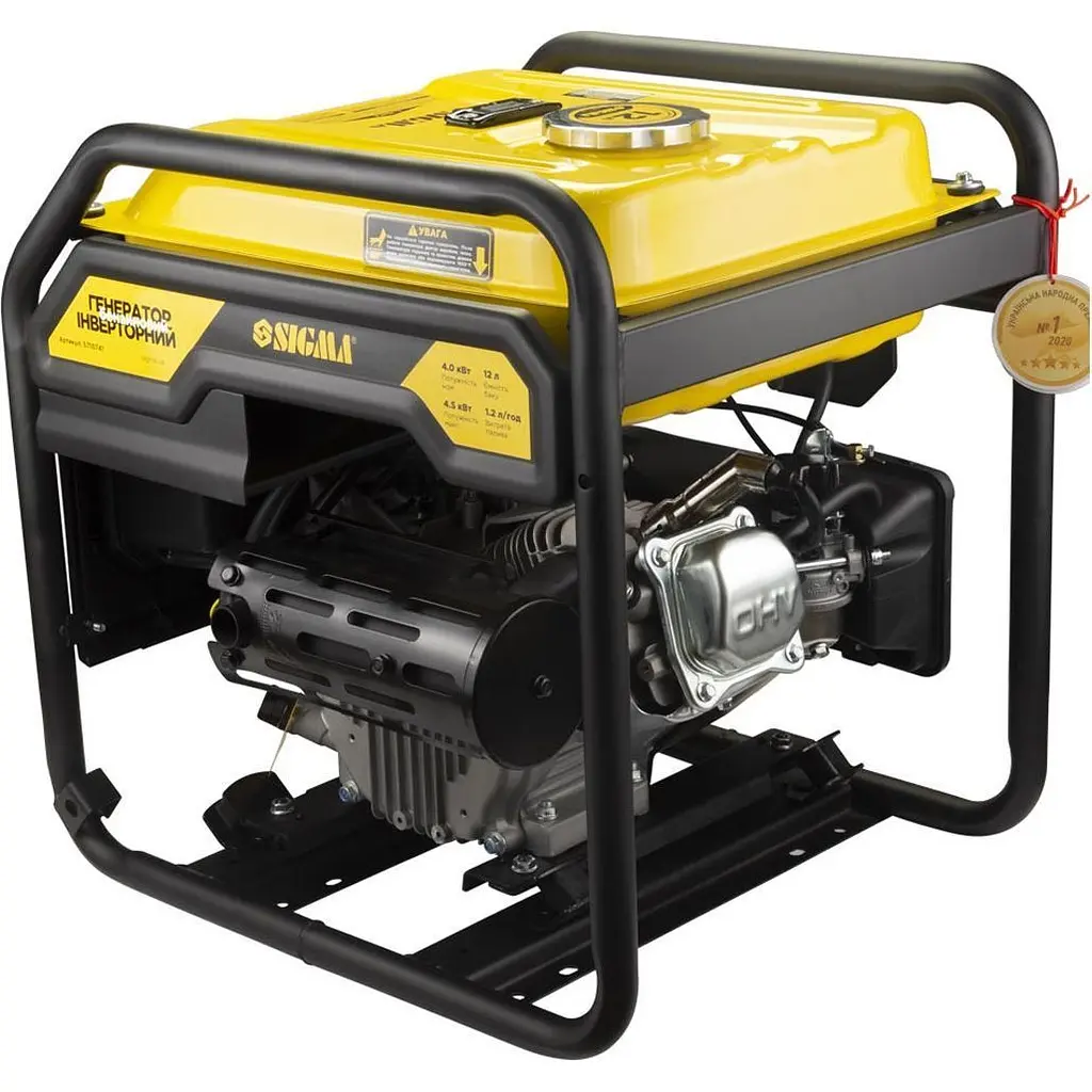 Інверторний бензиновий генератор Sigma 4.0/4.5 кВт (5710741) [159282] - фото 7
