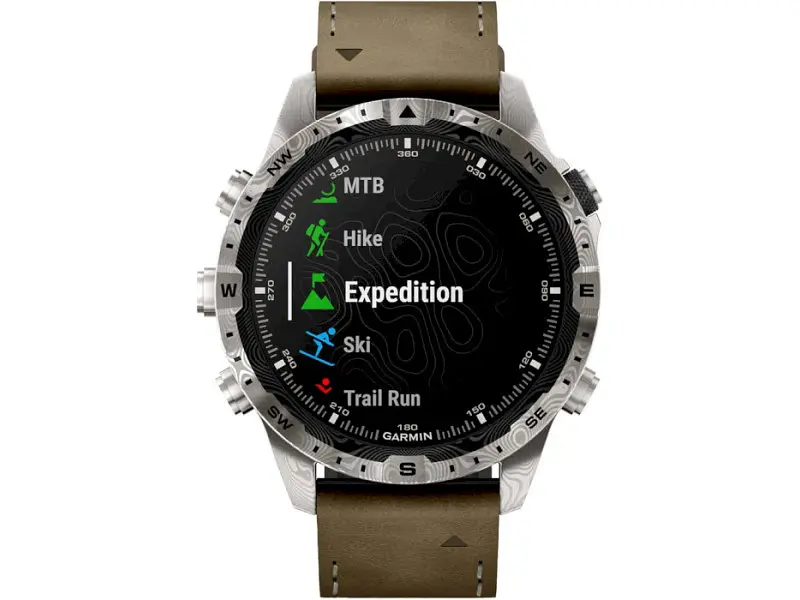 Смарт-годинник Garmin MARQ (Gen 2) Adventurer - Damascus Steel Edition (010-03393-30/31) - фото 7