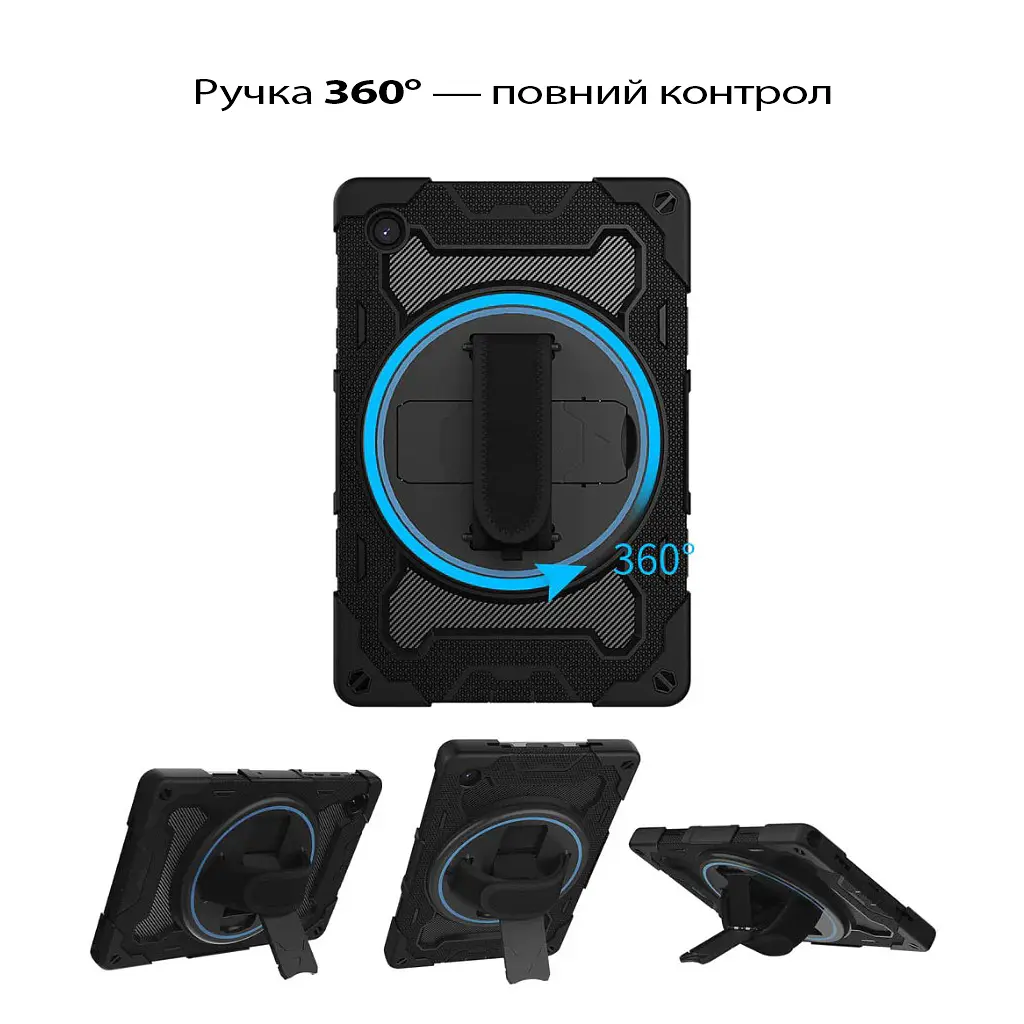 Чохол до планшета BeCover Horizontal handle Samsung Galaxy Tab A11 Plus SM-X236B 11.0" Black (713941) - фото 3
