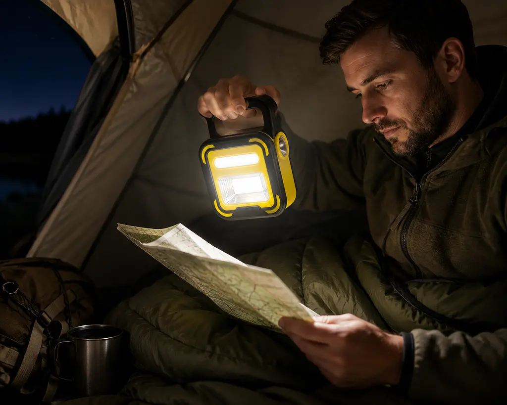 Ліхтарик BL-925 / Акумуляторний ліхтар Bailong BL-925 torch+solar / Кемпінговий світильник із сонячною та USB зарядкою - фото 3
