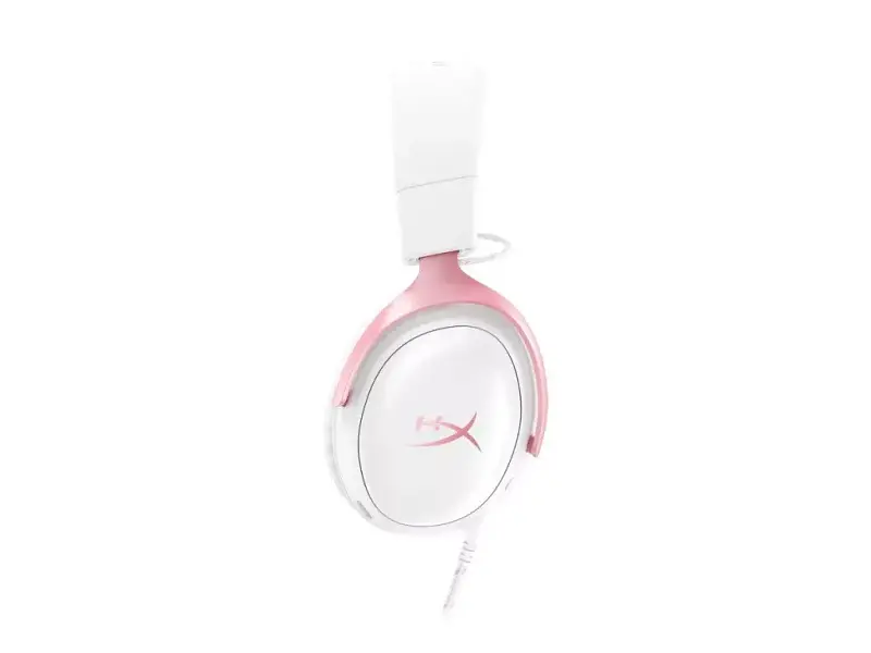 Навушники з мікрофоном HyperX Cloud III White/Pink (9W1Q4AA) - фото 6