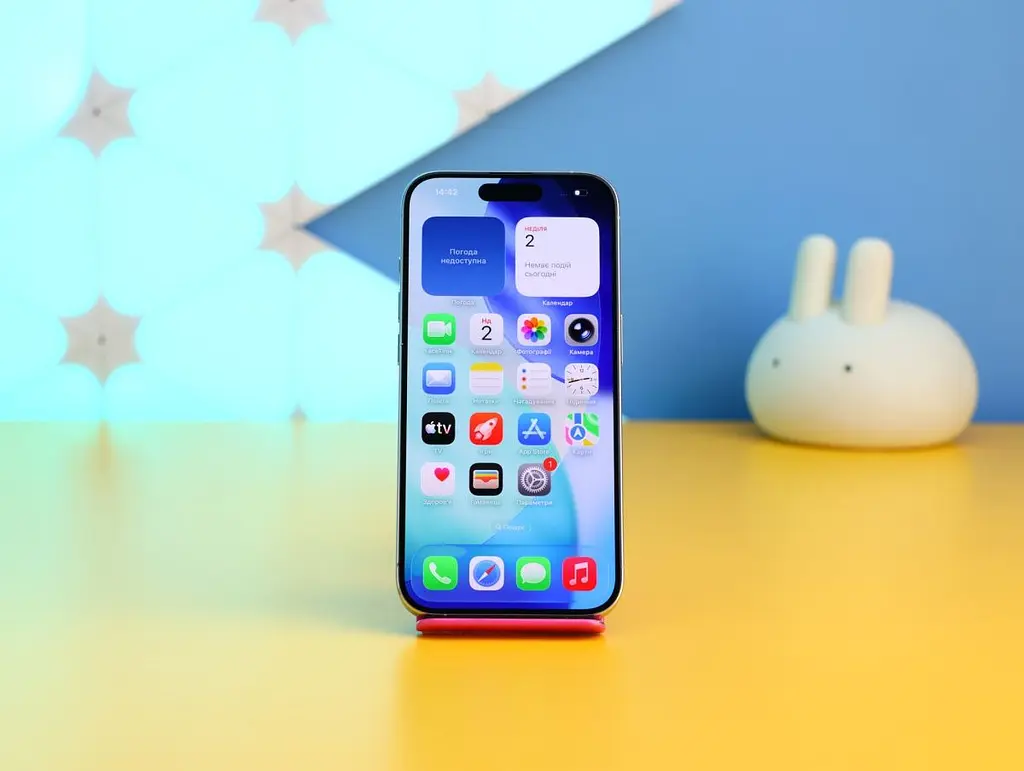 Смартфон Apple iPhone 15 Pro 128GB White Titanium (MTUW3) Б/В [173740] - фото 2