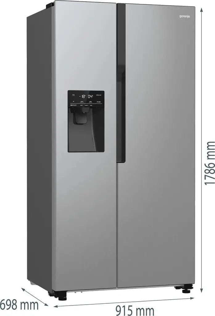 Холодильник Gorenje SBS NRR9185ESXL - фото 9