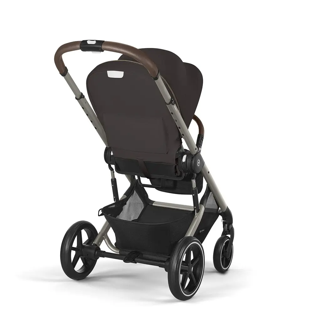 Коляска Cybex Balios S Lux TPE Chocolate Brown з бампером (525000113) - фото 5