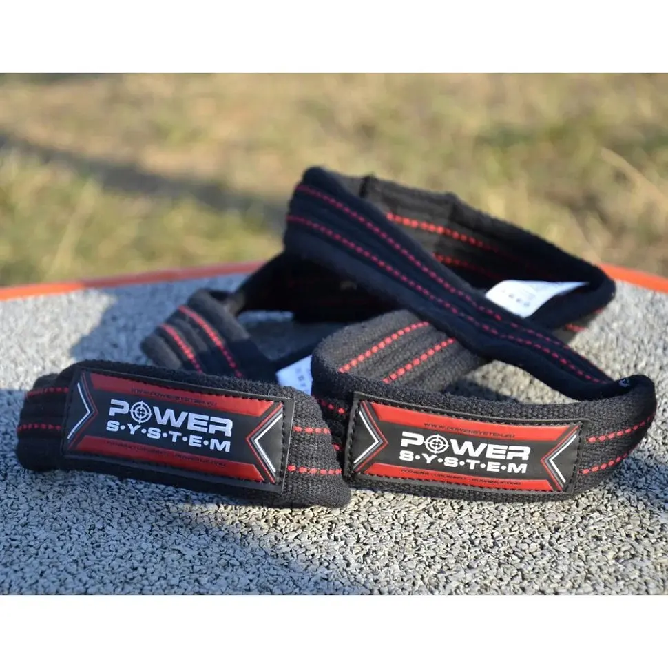 Лямки для тяги Figure 8 Power System 3405RD-5 Black/Red, L/XL - фото 2