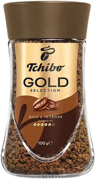 Кава розчинна Tchibo Gold Selection 100 г (4046234767599)