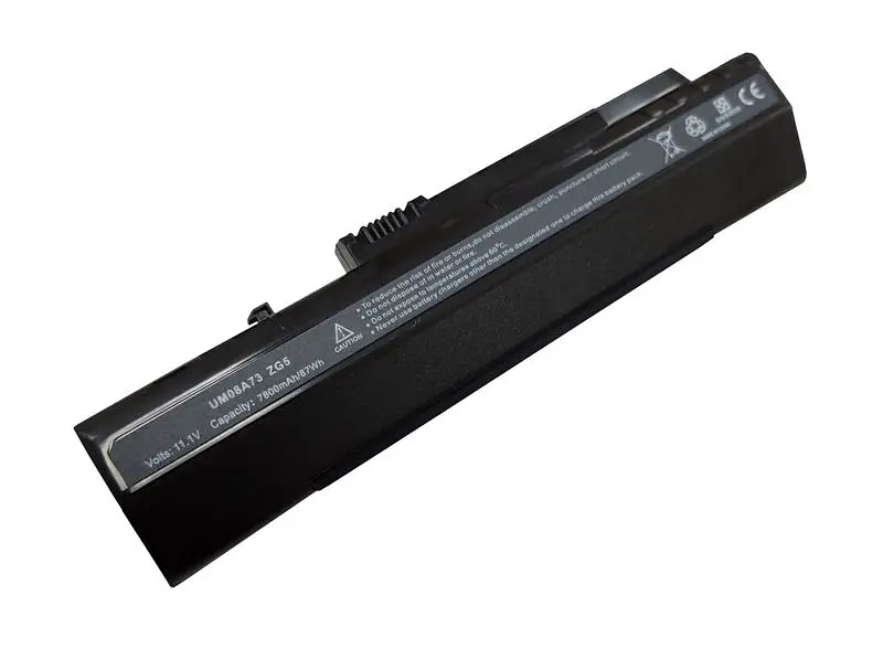 Посилений акумулятор для ноутбука Acer UM08A73 Aspire One 11.1V Black 7800 mAh - фото 3