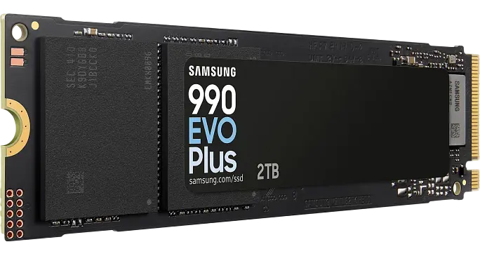 SSD M.2 накопичувач Samsung 990 EVO Plus 2TB (MZ-V9S2T0BW) - фото 2