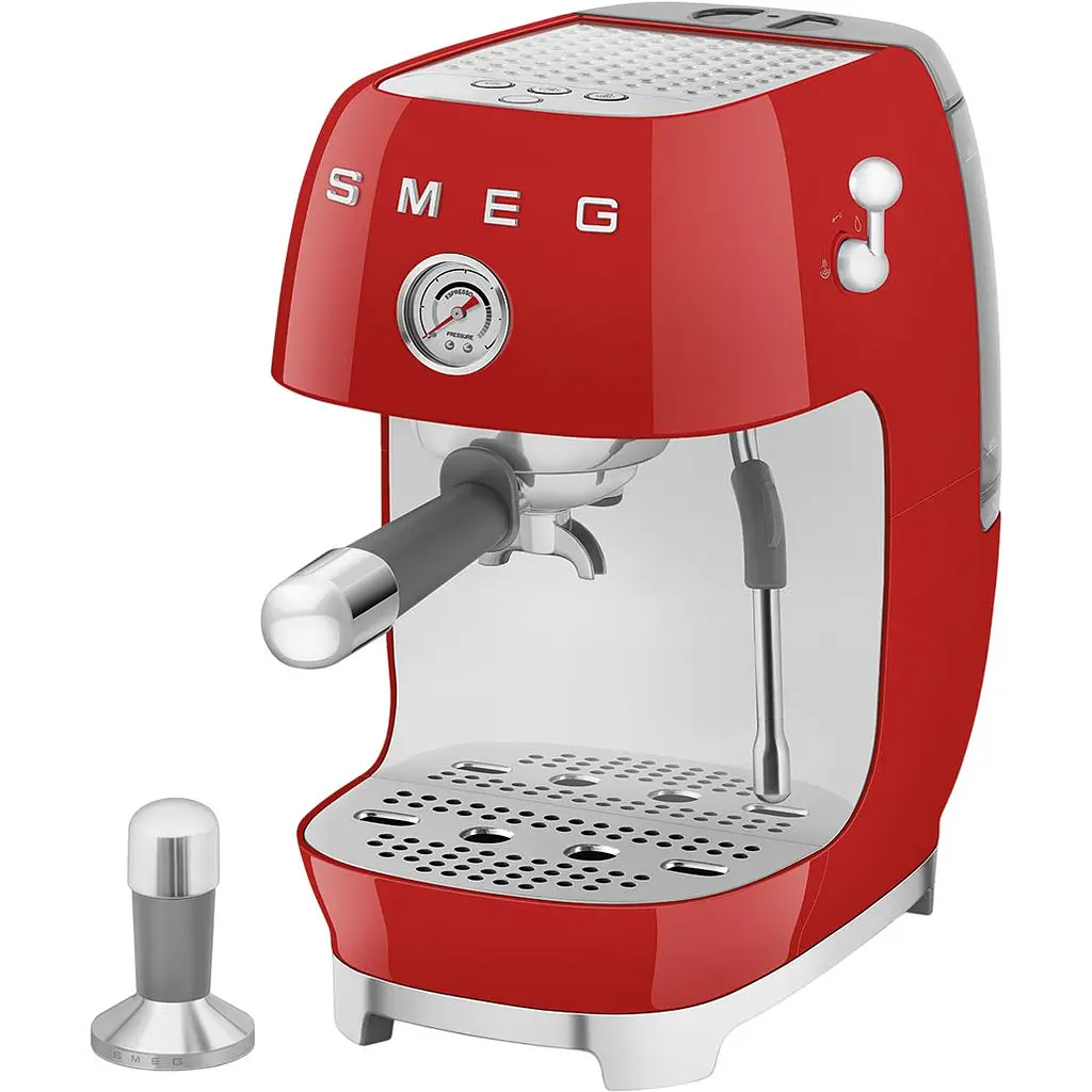 Кавоварка ріжкова Smeg ECF03RDEU Red [169560] - фото 3