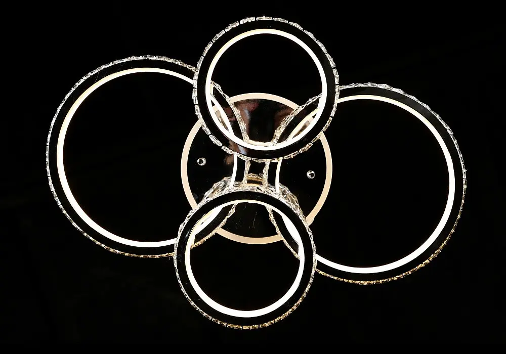 Стельова LED люстра з пультом і нічником Splendid-Ray 30-4022-21 - фото 10