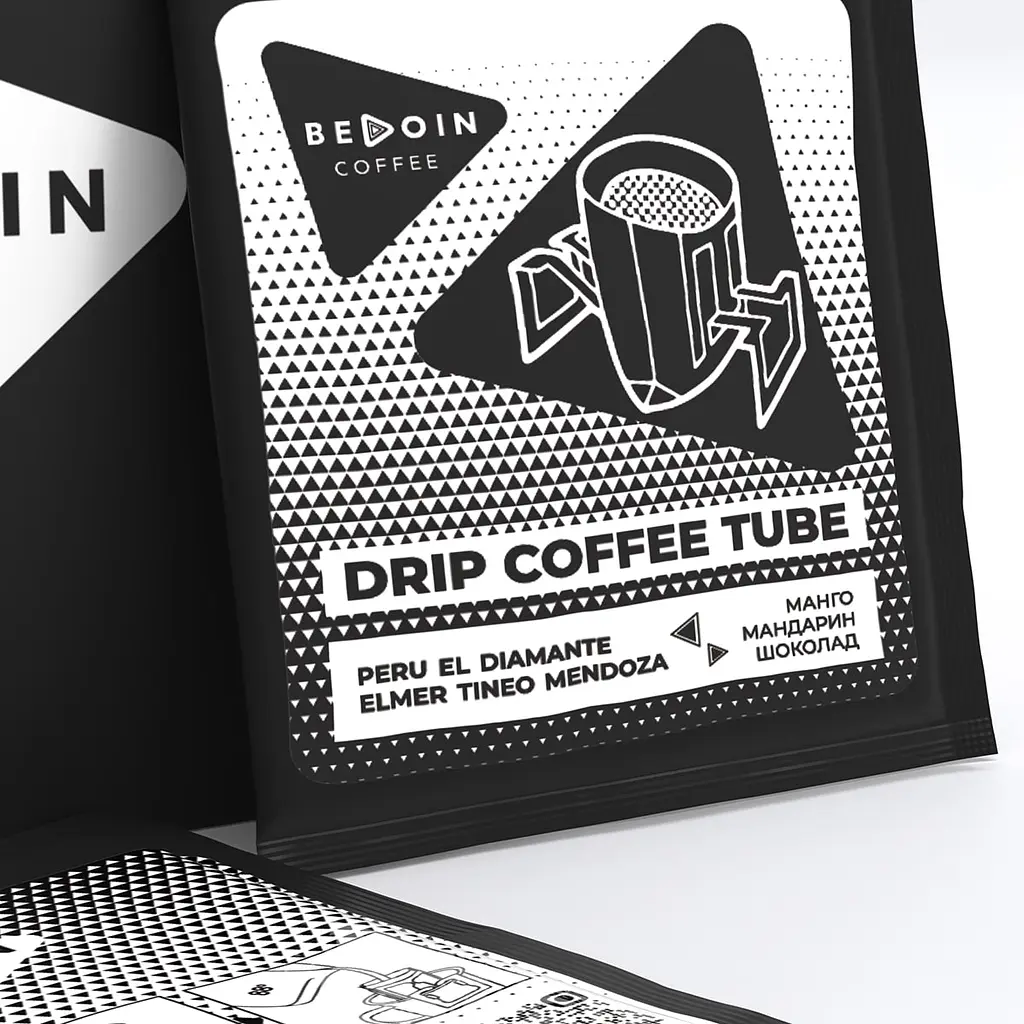 Дрип-кофе Bedoin Coffee Перу Эль Бриллиант Эльмер Тинео Мендоза 10 шт. - фото 2
