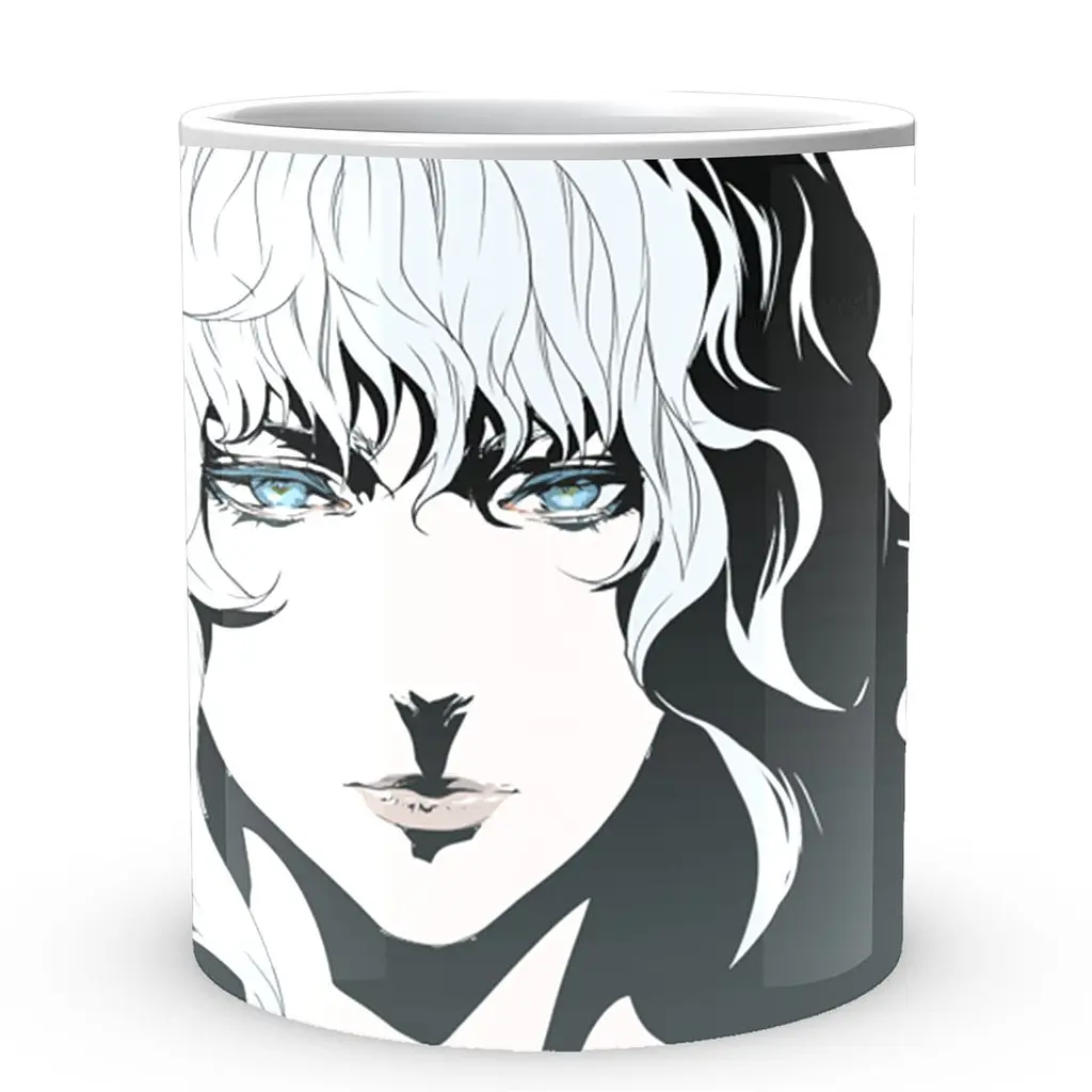 Кружка GeekLand Berserk Берсерк Гриффит лик anime B 02.11 330 мл белая - фото 2