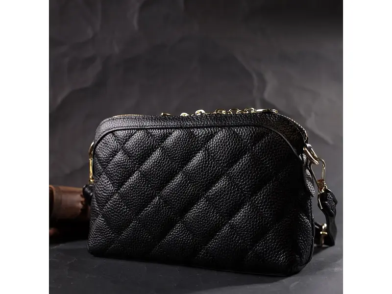 Жіноча шкіряна сумка Vintage 21,5х13,5х5,5 см sum0024647 - фото 8
