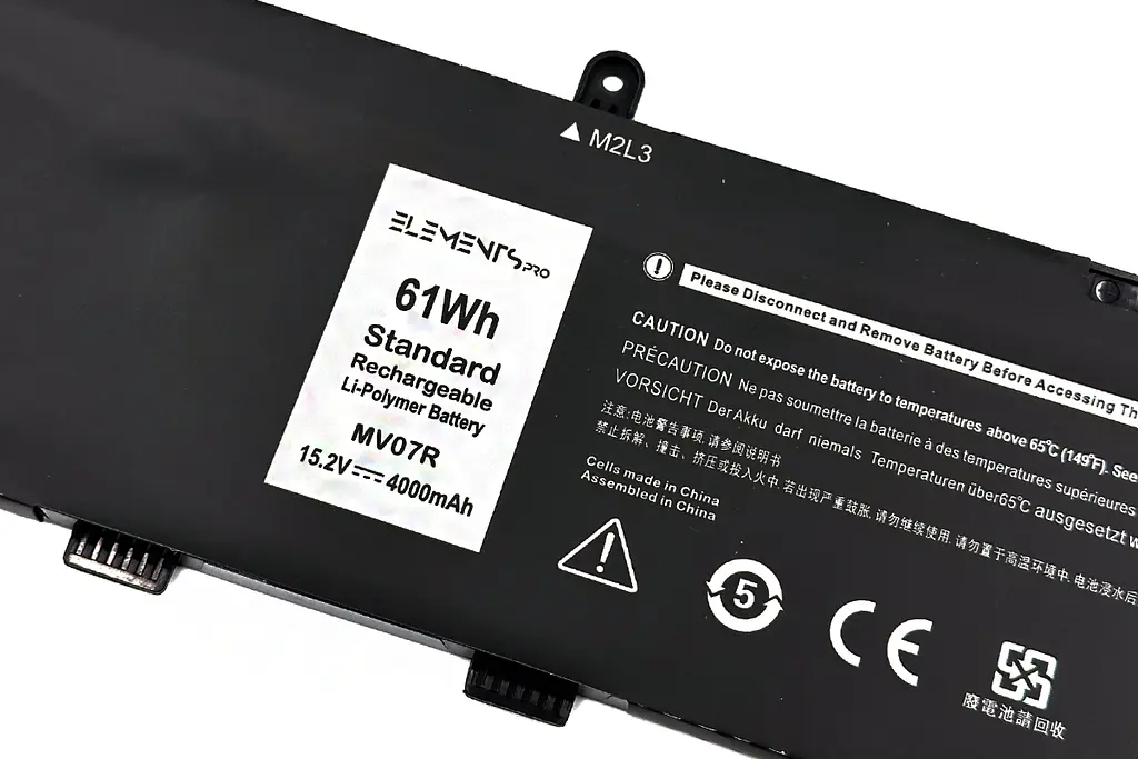 Акумулятор для Dell G3 15 3500 3590 3790 G5 15 5500 5505 5590 G7 7590 7790 15.2V 4000 mAh (MV07R-4S1P-4000) - фото 2