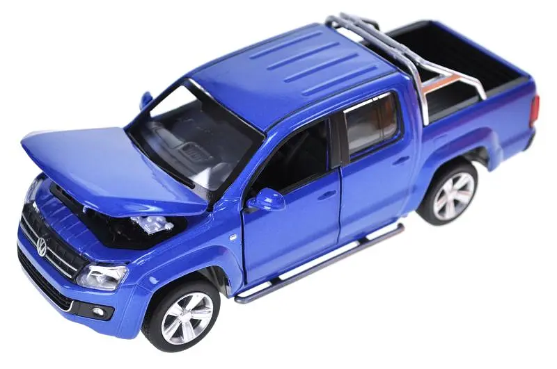 Іграшкова машинка позашляховик Volkswagen Amarok 1:30 Автопром світлозвукові ефекти металева 68365, кор. 18х9х8см - фото 5