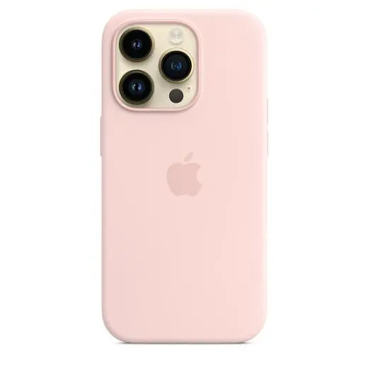 Силіконовий чохол CasePro Silicone Case з MagSafe Chalk Pink для iPhone 14 Pro - фото 2