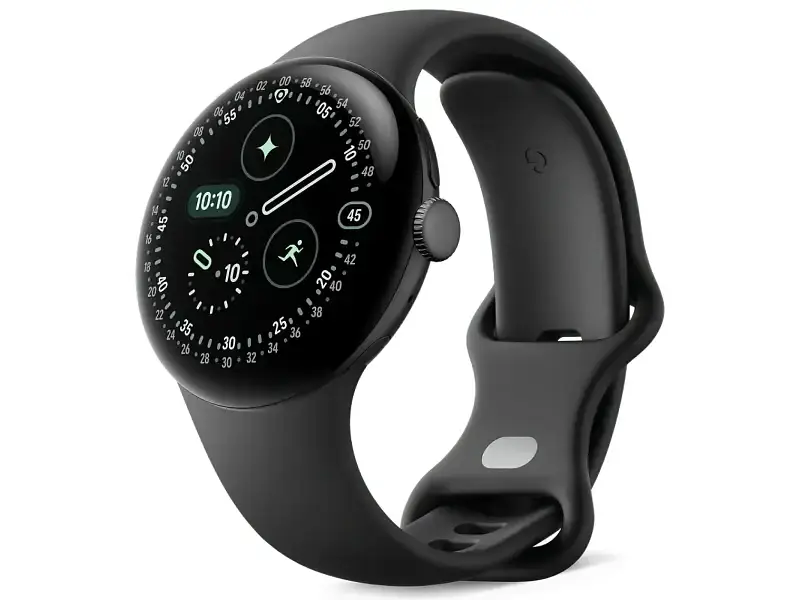 Смарт-годинник Google Pixel Watch 4 41mm Wi-Fi Matte Black Aluminum case / Obsidian Active Band