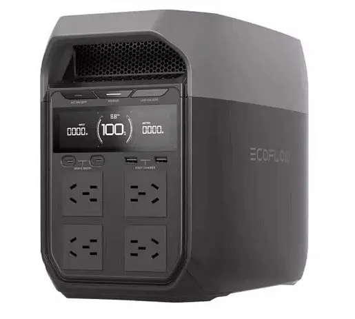 Зарядна станція EcoFlow DELTA 3 1024Wh 1800W CN (китайські розетки з перехідниками)