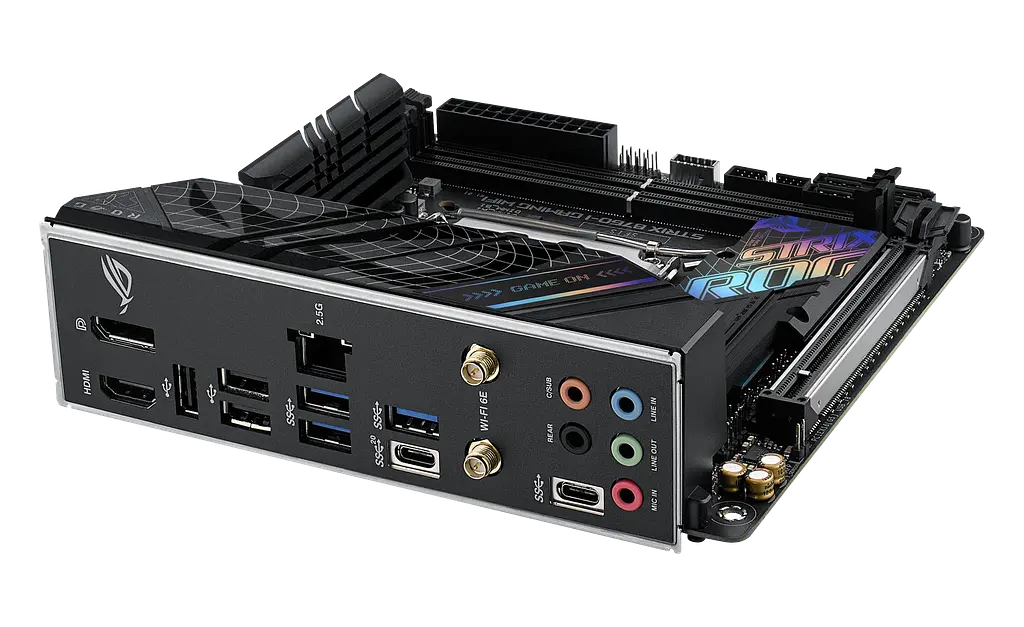 Материнська плата Asus B760-I ROG Strix Gaming Wi-Fi LGA 1700 (ROG STRIX B760-I GAMING WIFI) - фото 3