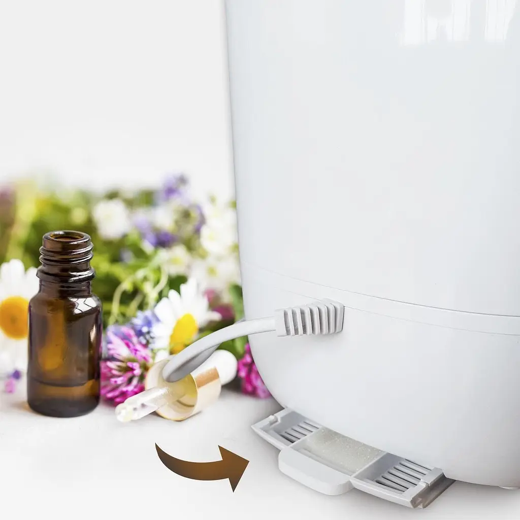 Увлажнитель воздуха Adler AD 7966 ароматерапия площадь 35 м² резервуар 4.6 л автовыключение - фото 6