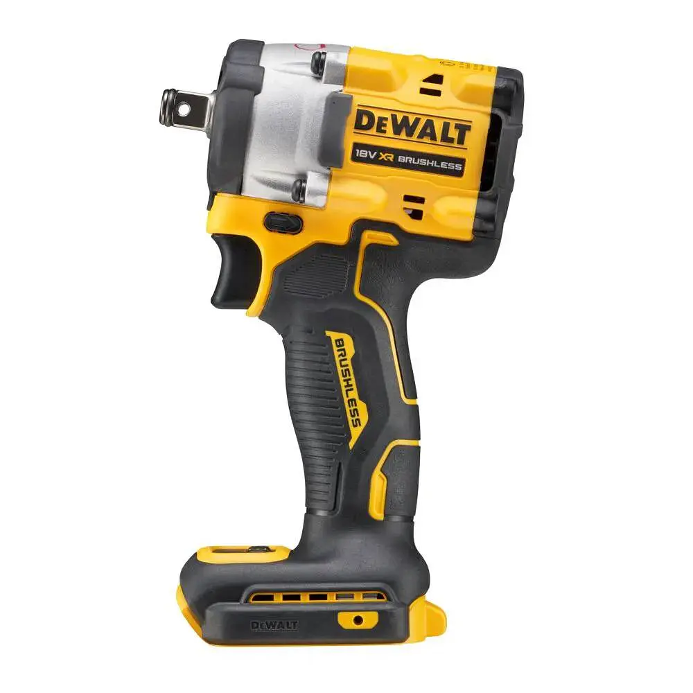 DeWALT Гайковерт ударний акумуляторний DeWALT XR Li-Ion 18В 610Нм 1400-2500об/хв 3550уд/хв 1/2" кейс TSTAK 1.1кг без АКБ та ЗП - фото 3