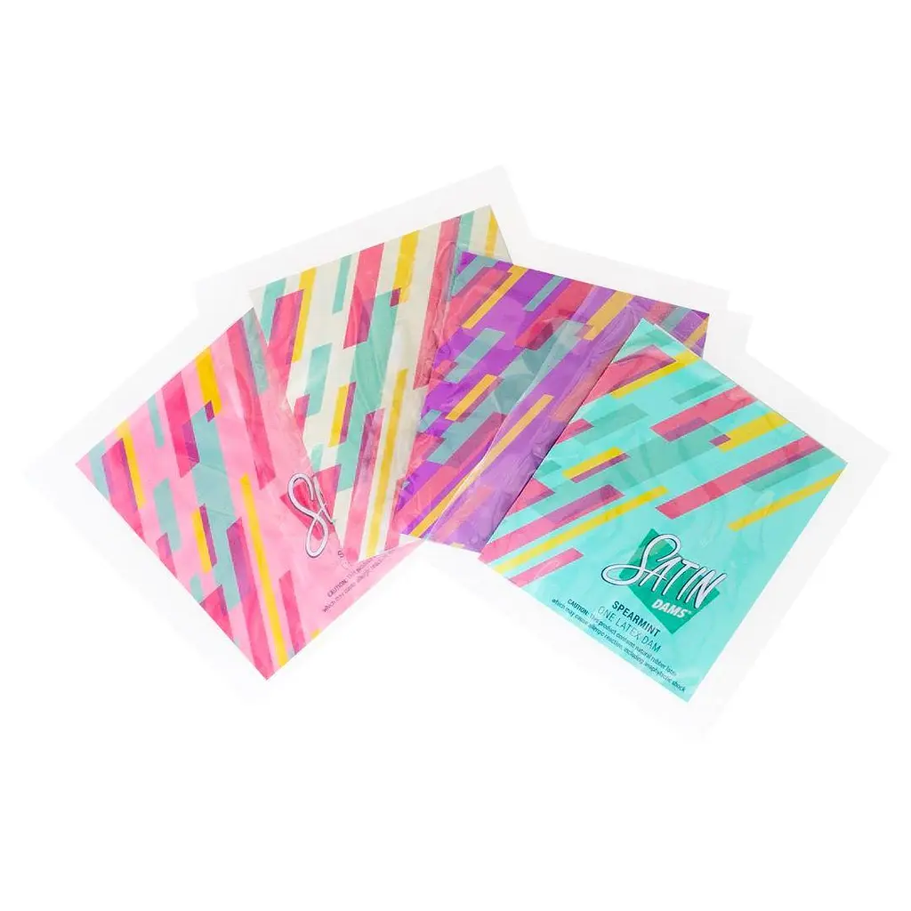 Серветки латексні Satin Assorted