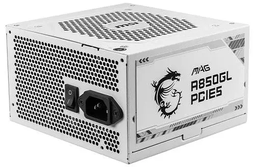 Блок живлення 850 Вт, MAG A850GL PCIE5, White, модульний MSI teh0028830 - фото 4