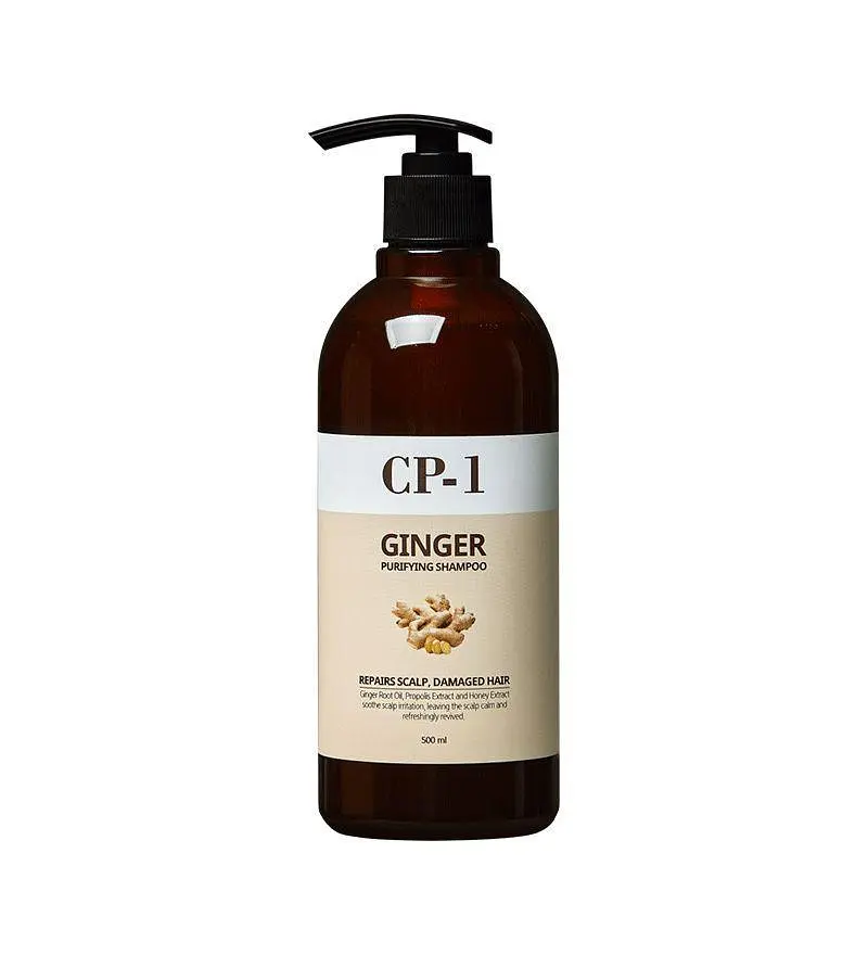 Шампунь для волосся з екстрактом імбиру Esthetic House CP-1 Ginger Purifying Shampoo - 500 мл