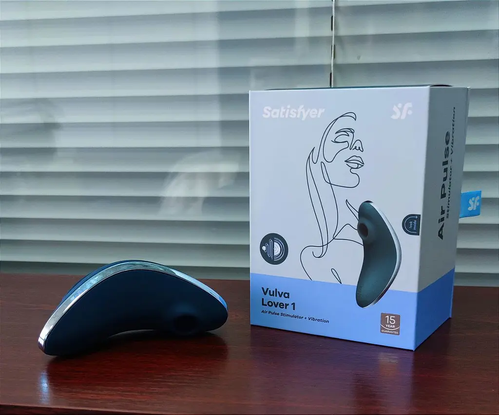 Вібратор Satisfyer Vulva Lover 1 Вакуумний, 12х5.4 см синій - фото 9