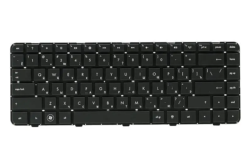 Клавiатура для ноутбука HP Pavilion DM4-1000, DM4-2000, DV5-2000 чoрний, без фрейма (KB311736)
