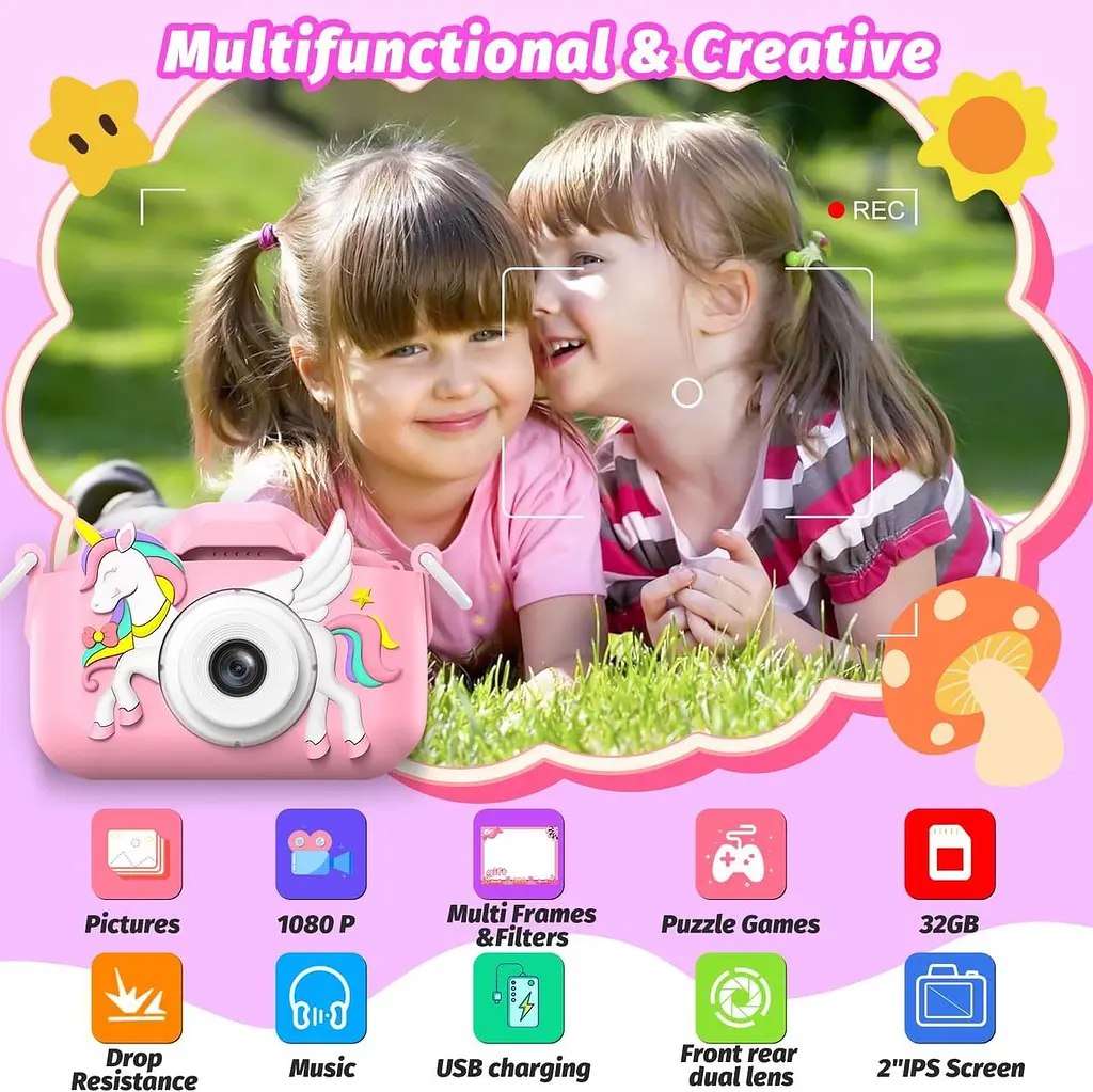Дитяча камера Masterbee HD 1080P для фото та відео - фото 5