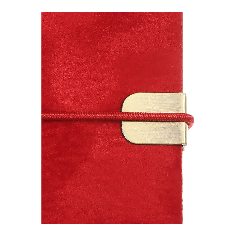 Щотижневик датований Buromax Velour 2026 85 x 153 мм штучна шкіра червоний (BM.2891-05) - фото 6