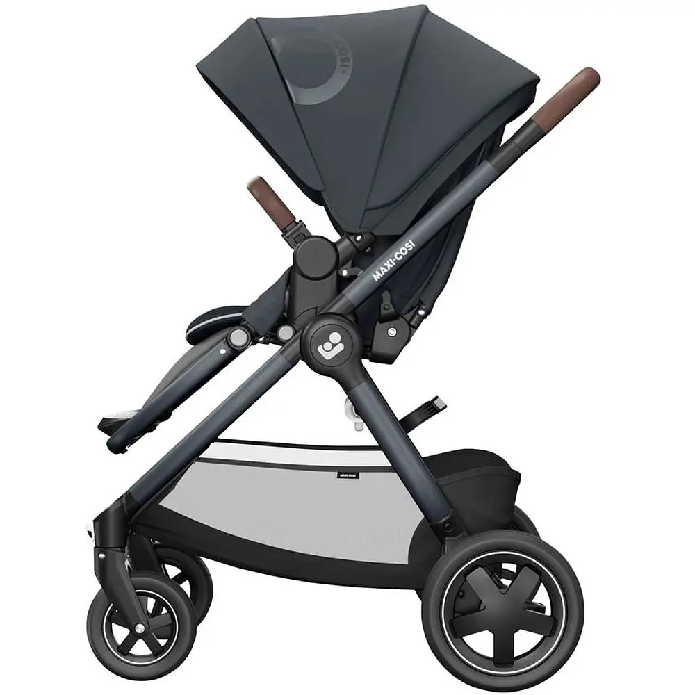 Коляска Maxi-Cosi Adorra 2 Essential Graphite, універсальна 3 в 1, темно-сіра (1932750300) - фото 4