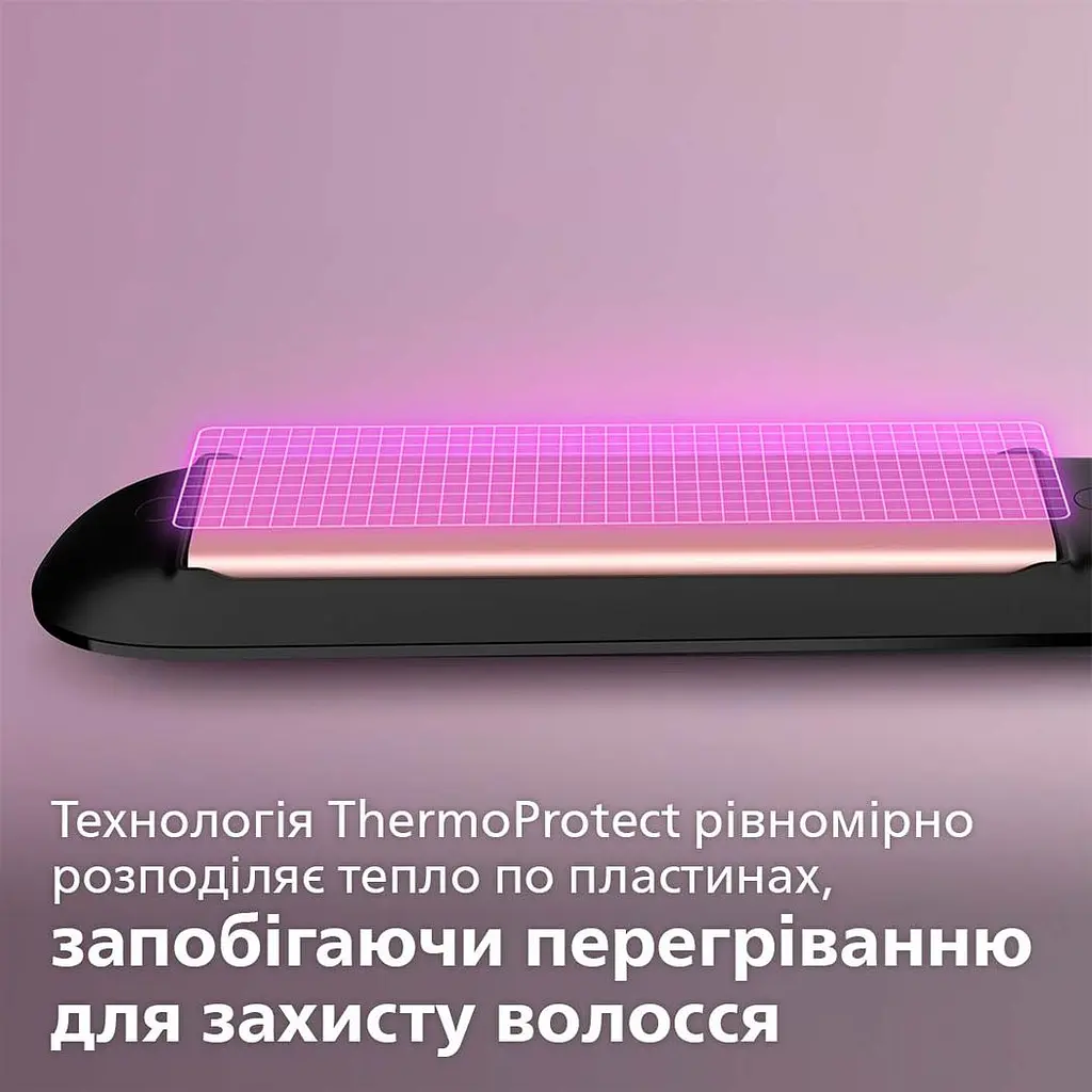 Випрямляч для волосся Philips StraightCare Essential чорний (BHS378/00) - фото 5