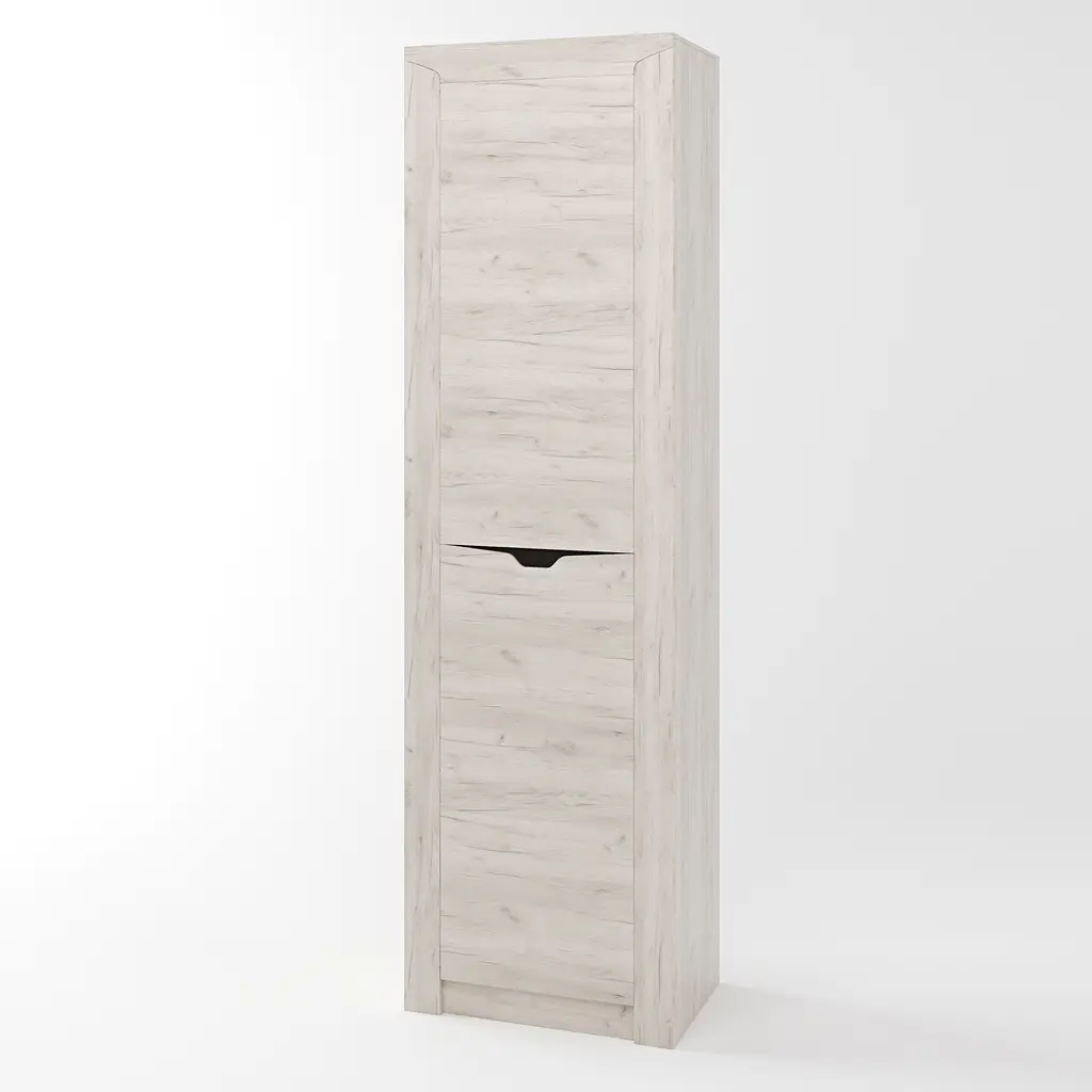 Пенал закритий Еверест Ліберті лівий Дуб Крафт Білий (DTM-2270) - фото 2