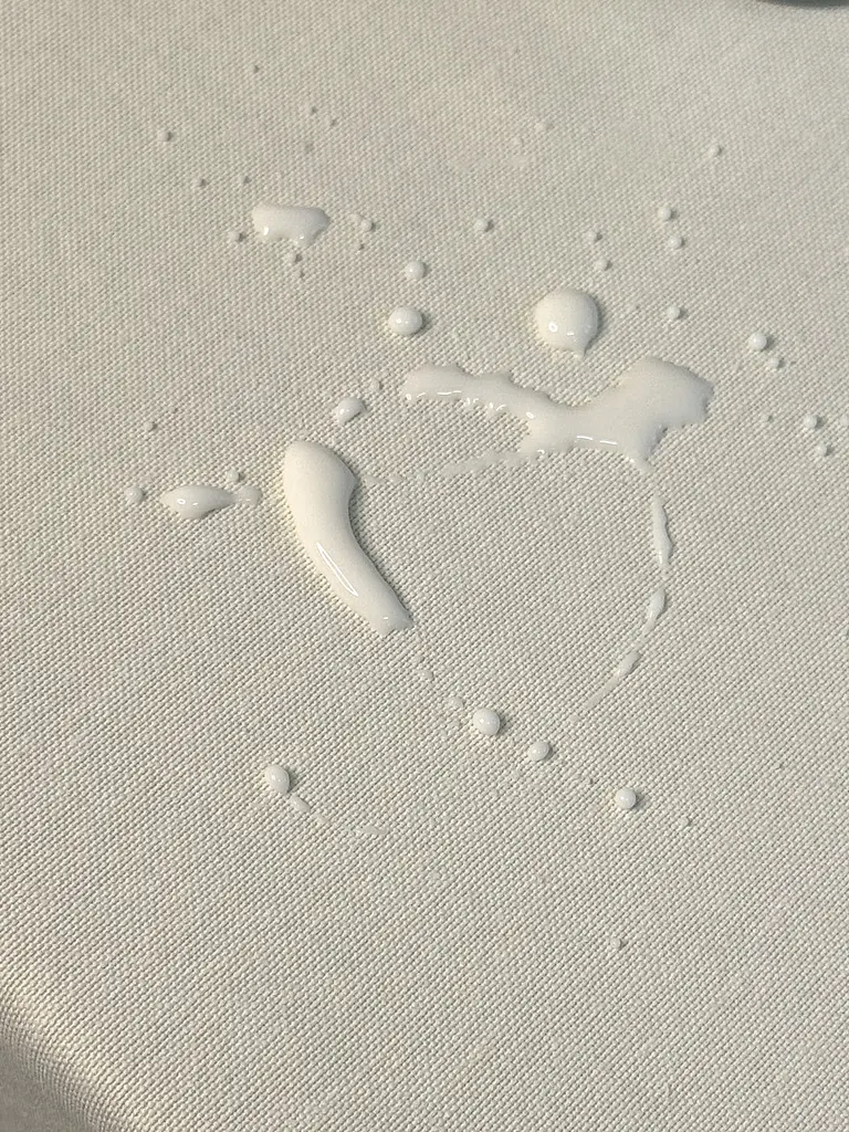 Скатертина Ecotton DUCK 170х150 см водовідштовхувальна молочна Milk 02 (24030) - фото 2