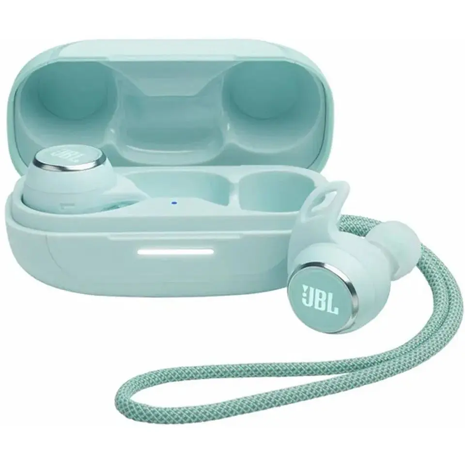 Полностью беспроводные наушники JBL Reflect Aero стерео гарнитура в кейсе с шумоподавлением мятная - фото 2