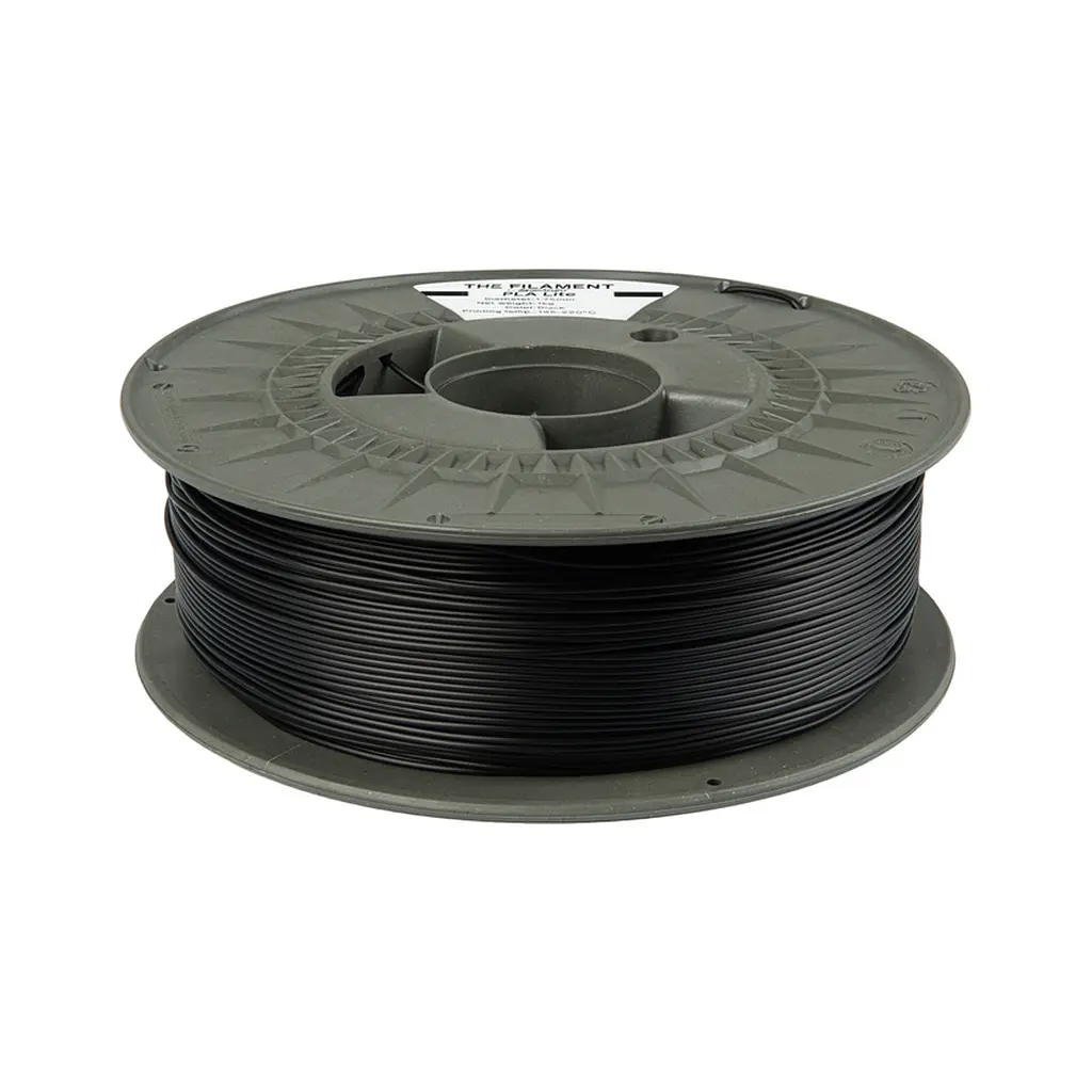 Пластик для 3D-принтера The Filament PLA Lite 1.75 мм BLACK 1 кг (TF-24224) - фото 2