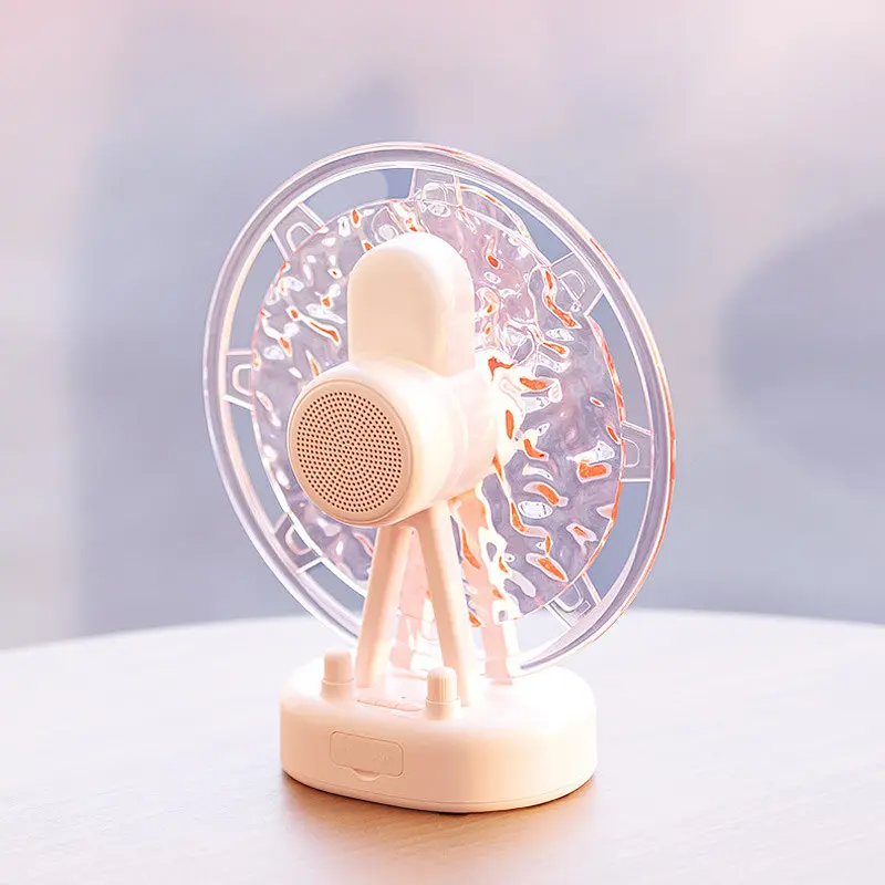 Проектор-нічник ZAY-L07 Sky Wheel 2in1 + Bluetooth колонка Pink Epik teh0029704 - фото 2